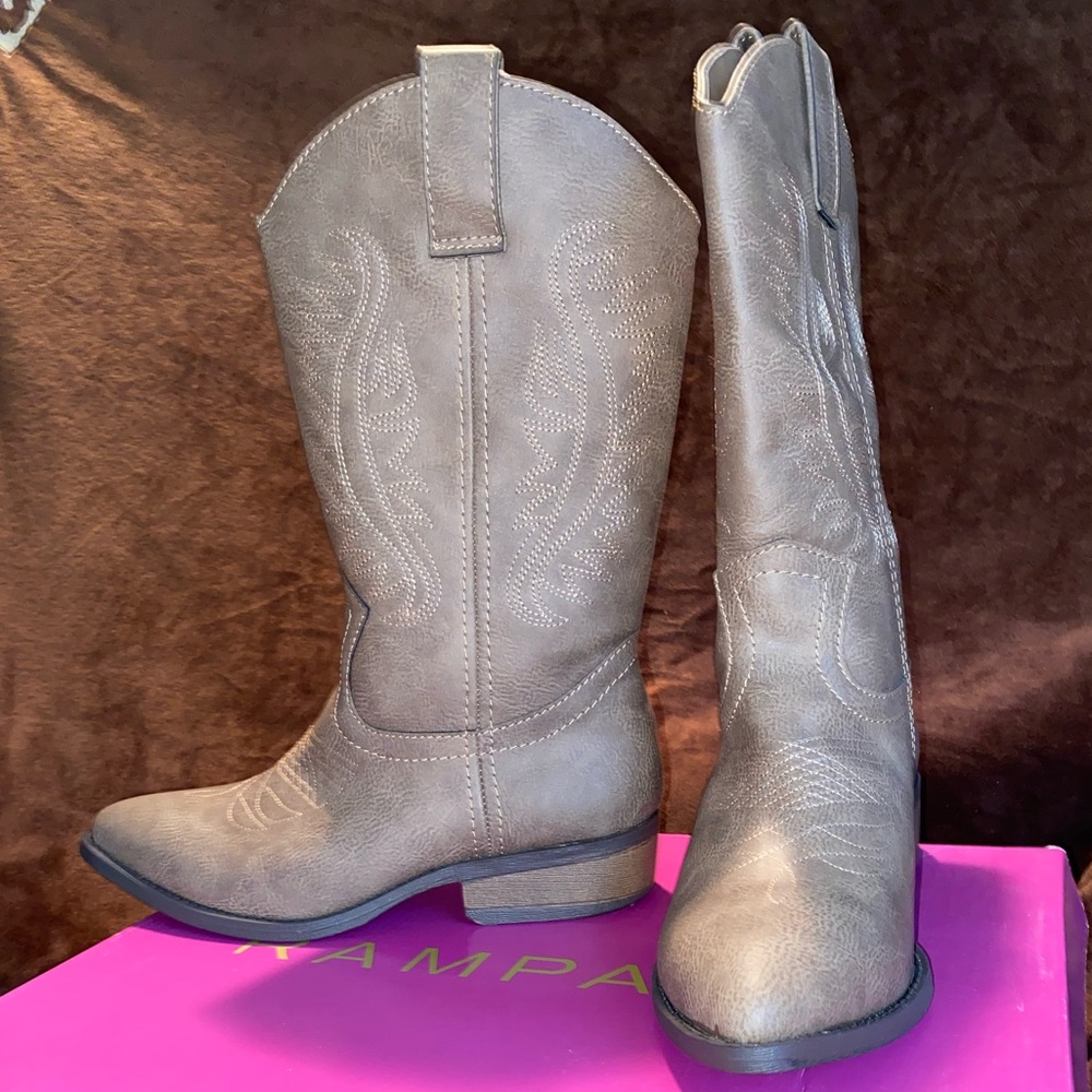 Rampage Gray Boots